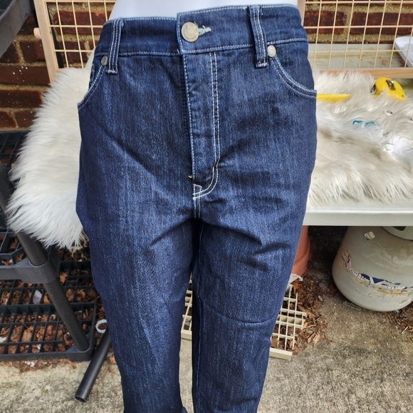 Vintage America Denim‎ Capri pants 14 NWOT - Picture 2 of 9